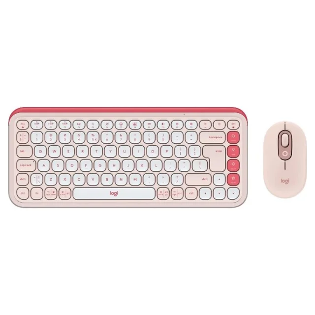 Logitech POP ICON COMBO Rose