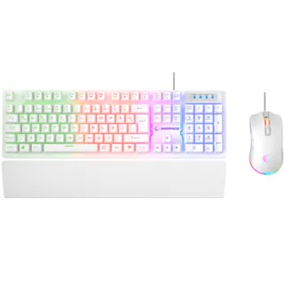 Rampage KM-RX7 Fortuna V2 Combo White