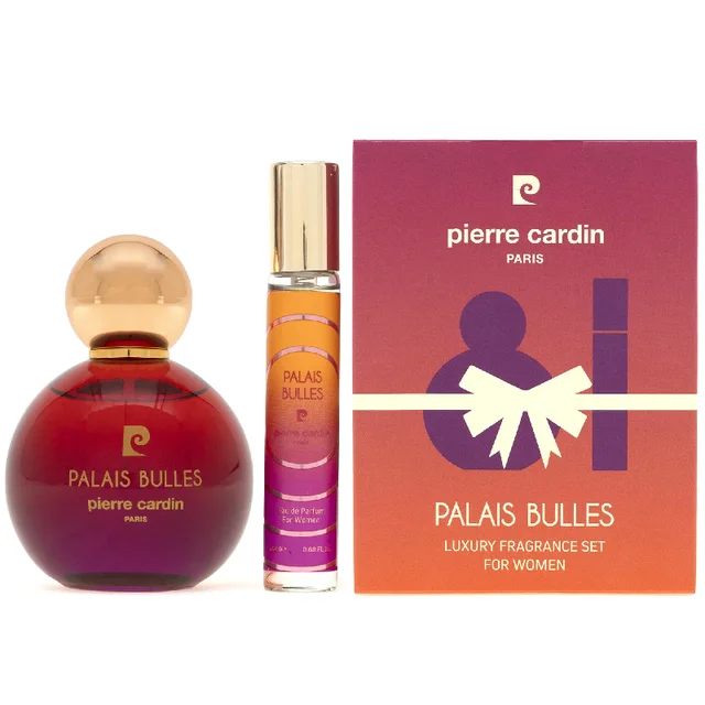 Parfüm Dəsti Qadınlar Üçün Pierre Cardin Palais Bulles 100 ml +20 ml