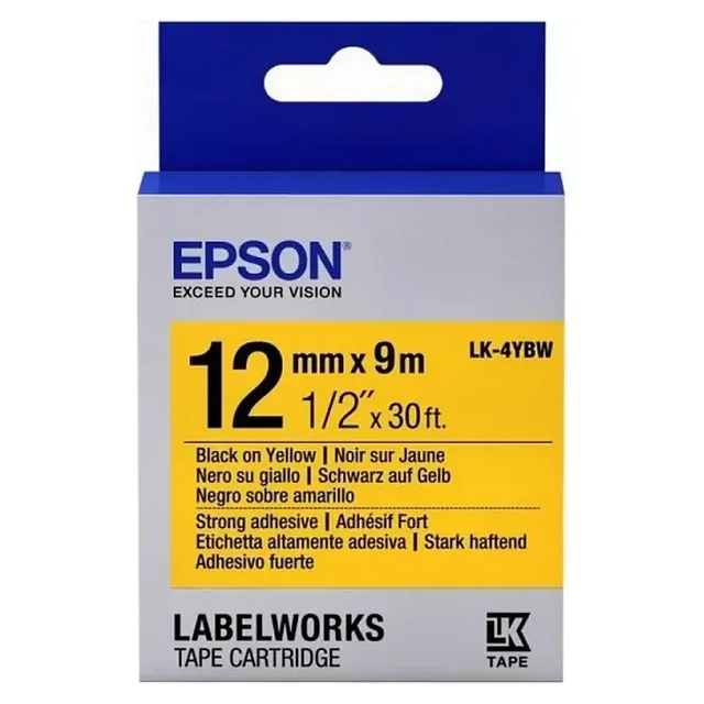 Epson LK4YBP Pastel Blk/Yell