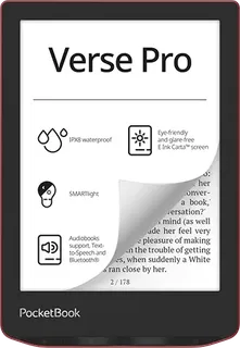 Pocketbook 634 Verse Pro Passion Red