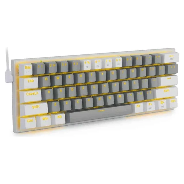 E-Yooso Z-686 RGB White Gray