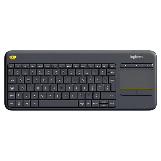 Logitech K400 Plus Wireless Touch Keyboard Black