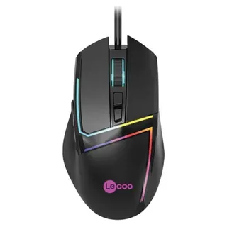 Lenovo Lecoo MS106 RGB LED Gaming Mouse Black
