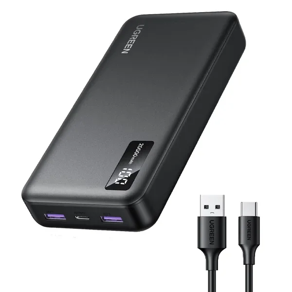 Ugreen Power Bank Two-way Fast Charging 10000mAh Black