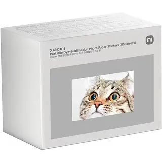 Xiaomi Portable Dye Sublimation Photo Paper 50 pcs