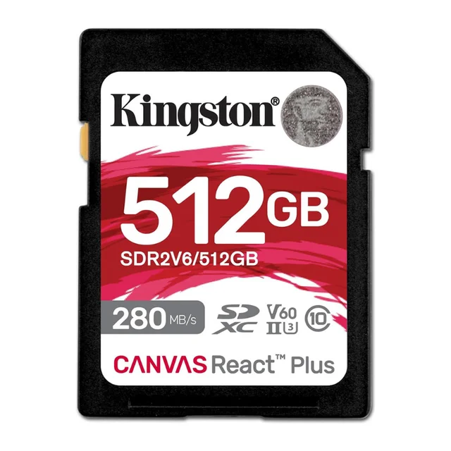 SDXC II V60 React Plus 512GB
