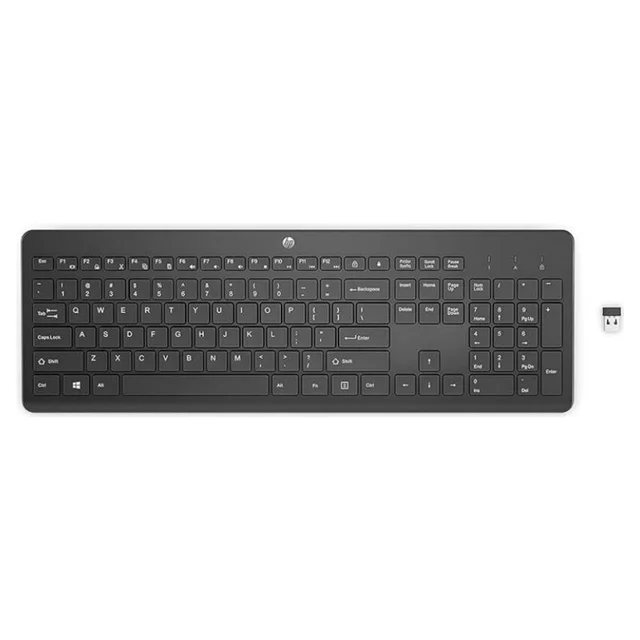 HP 230 WL BLK KBD Black
