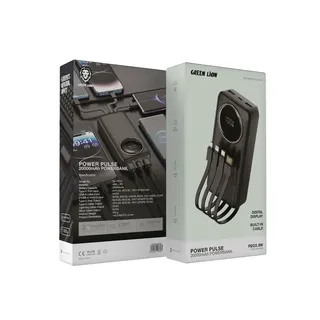 Green Lion Power Pulse 20000mAh Green