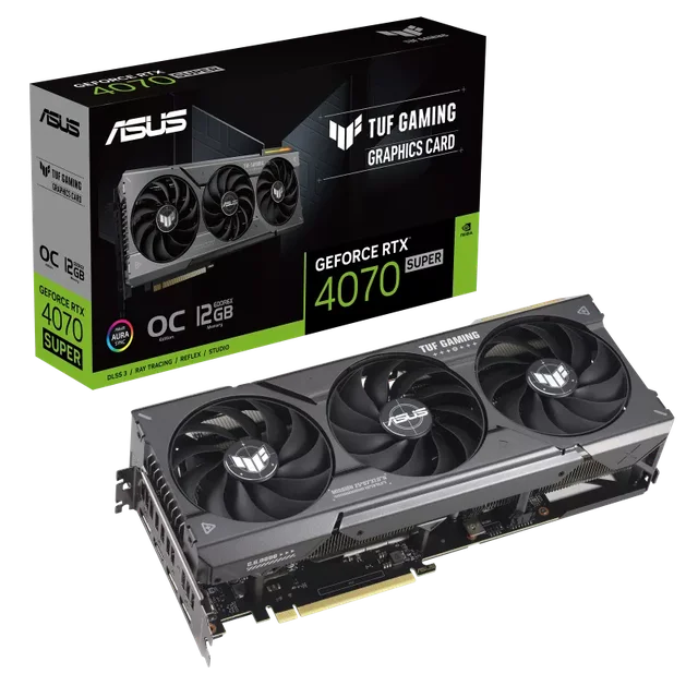 ASUS TUF Gaming GeForce RTX 4070 SUPER 12GB GDDR6X OC Edition
