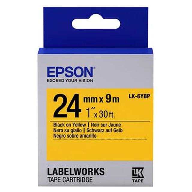 Epson Pastel LK-6YBP Black/Yellow
