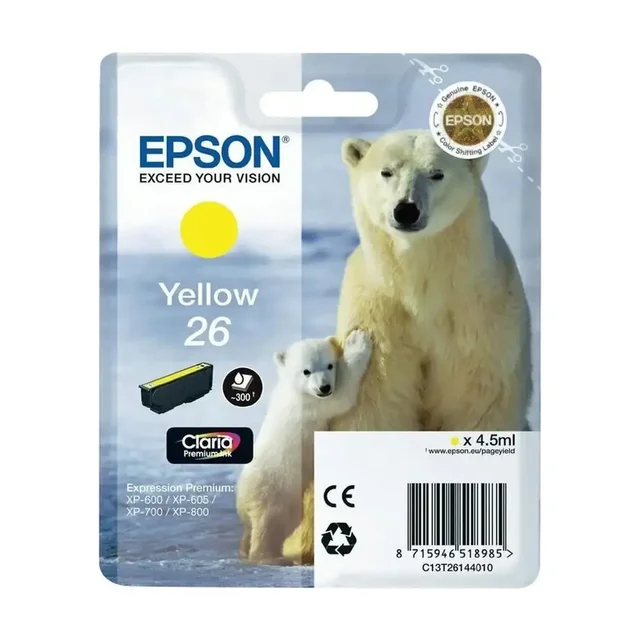 Epson Expression Premium C13T26144010 Yellow