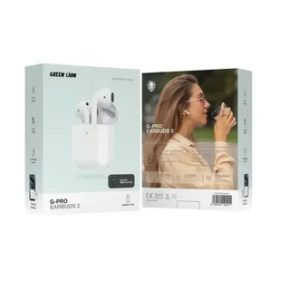 Green Lion G-PRO Earbuds 2 Green, White