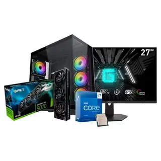 Volttitan Gaming PC- RTX 5070, i7-13700KF, MSI G274QPF
