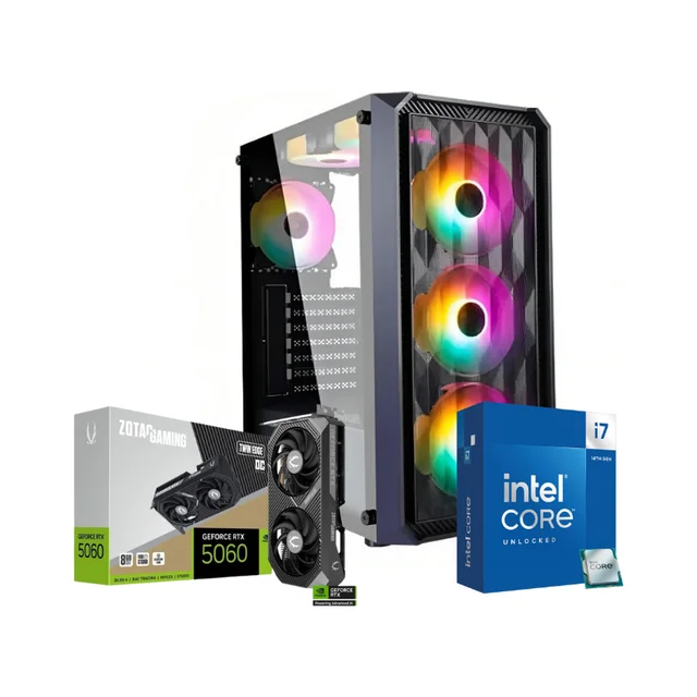 Thunderedge Gaming PC i7-14700K | RTX 5060 OC Edition