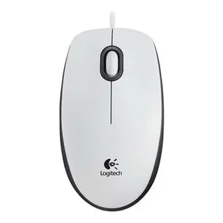 Logitech Mouse M100 White