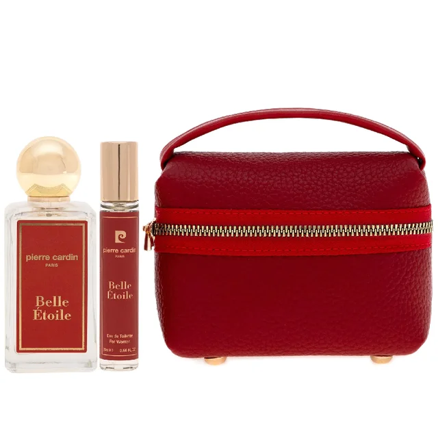 Parfüm Dəsti Qadınlar Üçün Pierre Cardin Belle Etolile 100 ml + Çanta