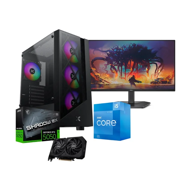 Pulseedge Intel Core i5 12400F, RTX 5050