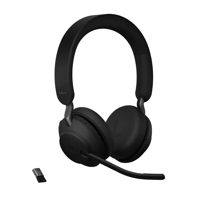 Jabra Evolve 2 65 Link 380a MS Stereo Black