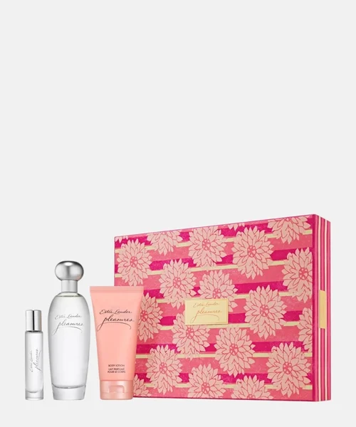 Estee Lauder Pleasures Deluxe Trio Fragrance hədiyyə dəsti