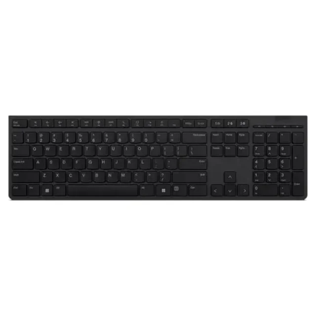 Lenovo Professional Wireless Rechargeable Keyboard 4Y41K04059 Black