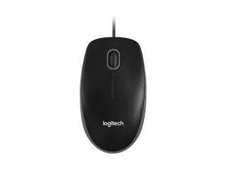 Logitech Corded Mouse B100 Black