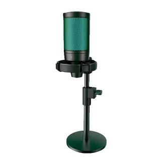 Porodo Gaming Professional RGB Condenser Microphone with Extension Stand