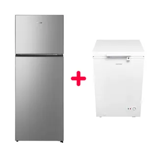 Soyuducu Hisense + Dondurucu