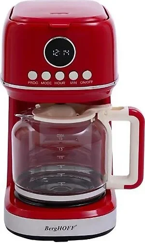 Berghoff Retro Kaave Machine 15 cup Red
