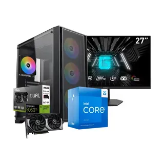Vulcancore Gaming PC- RTX 5060 Ti, i5-13400, MSI G274F CUSTOM-PC-046