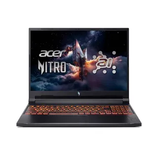 Acer Nitro V16 16" (Ryzen 5 240 + RTX 5050, 2024) 16GB, 512GB — Black