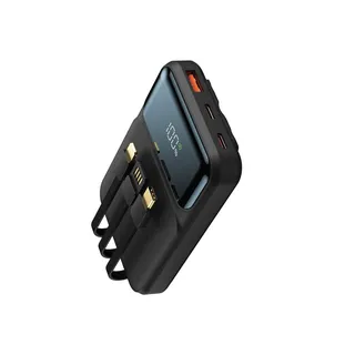 Green Lion 3 in 1 Integrated Power Bank 10000mAh Green