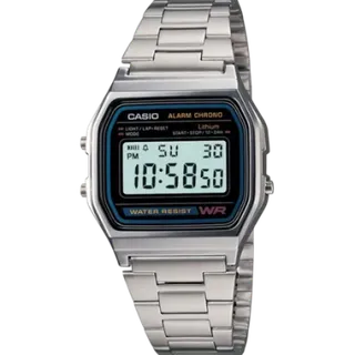Casio A158WA-1DF Silver