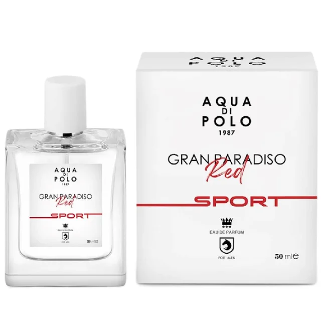 Aqua Di Polo Gran Paradiso Red Sport EDP 50 ml
