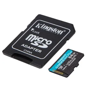 Kingston Canvas Go Plus 170R A2 U3 V30 Card 512GB