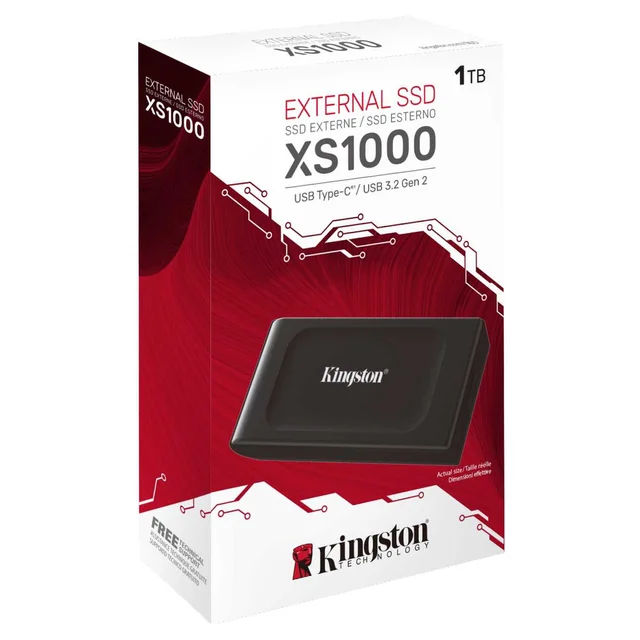Kingston XS1000 1TB Red