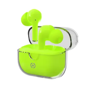 Celly True Wireless Earphones CLEARGN Green