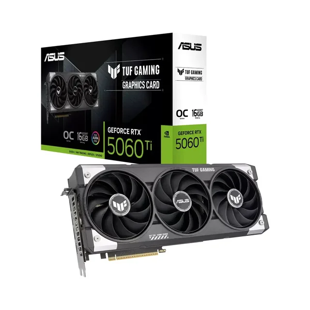 ASUS TUF Gaming GeForce RTX 5060Ti 16GB GDDR7 OC Edition (TUF-RTX5060TI-O16G-GAMING)