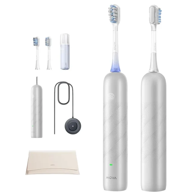 Mova 3d Clean Electric Toothbrush Silver