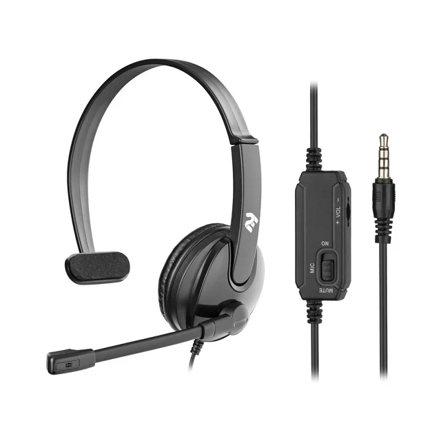 2E PC headset mono On-ear Black (2E-CH12MJ)