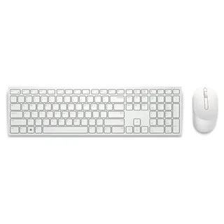 Dell Pro Wireless Keyboard and Mouse KM5221W White