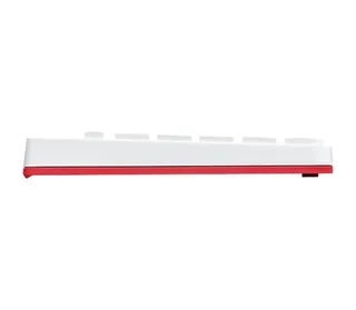 Logitech MK240 Nano White / Vivid Red
