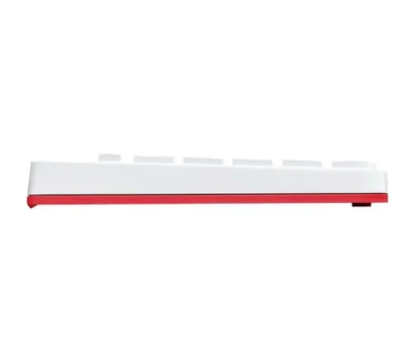 Logitech MK240 Nano White / Vivid Red