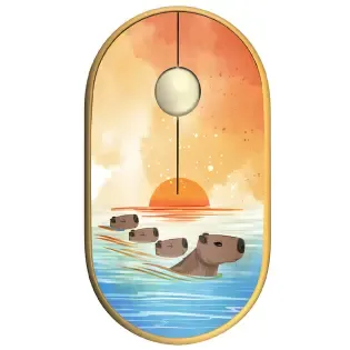 2E MF300 Silent WL BT Capybara Sunset