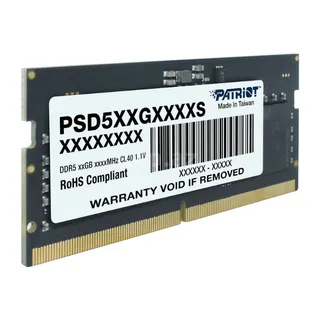 Operativ yaddaş "Patriot 16GB DDR5 SODIMM 4800MHz" (PAT-D5-16-4800-SO)