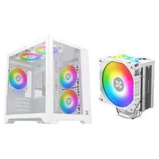 Xigmatek Aqua M Lite Arctic Case Plus Air Killer Pro Arctic CPU Cooler