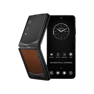 Vertu Quantum Flip Caramel Brown