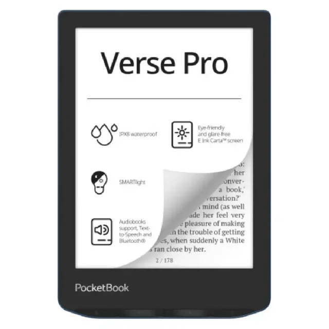 Pocketbook E-Reader 634 Azure