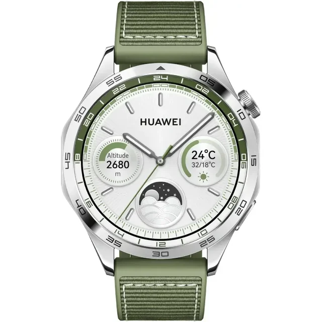 HUAWEI Watch GT 4 46mm Woven Green