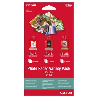 Canon VP-101 Photo Paper Variety Pack 4×6
